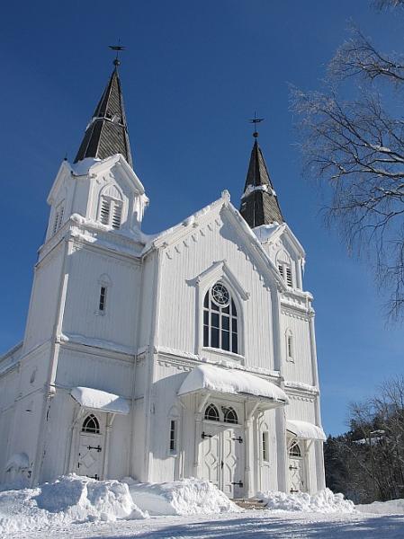 Frydendal kirke 500 - vinter