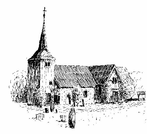 Kirkebygg - S&oslash;ndeled kirke500