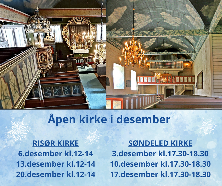 Åpen kirke i desember 2025