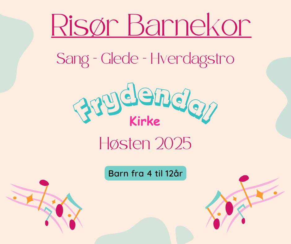 Info Risør Barnekor høsten 2025