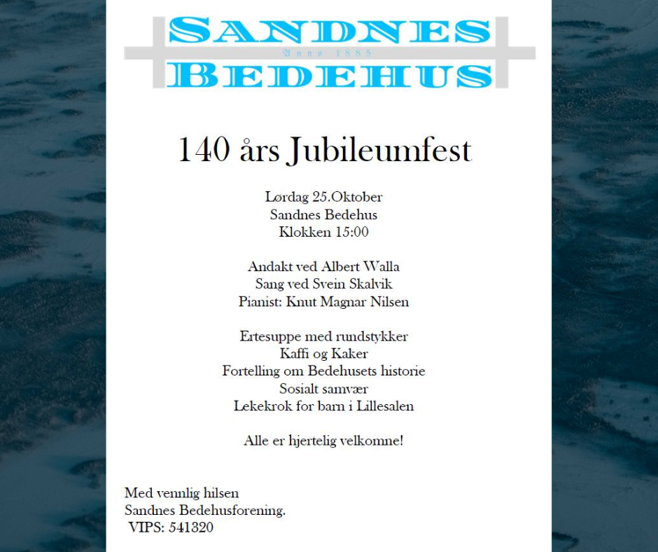 Jubileumsfest Sandnes